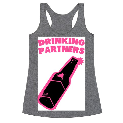 Drinking Partners (Pink) Racerback Tank Top