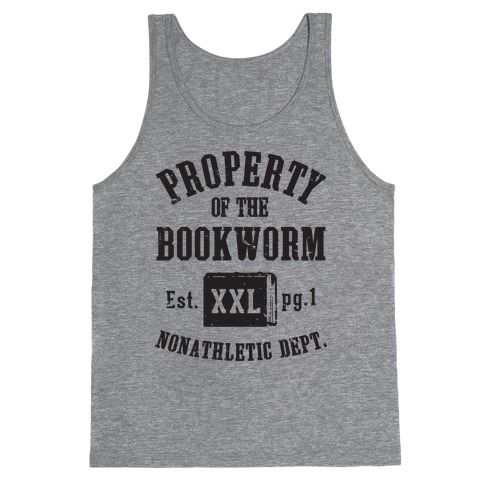 Bookworm Non Athletic Department Tank Top