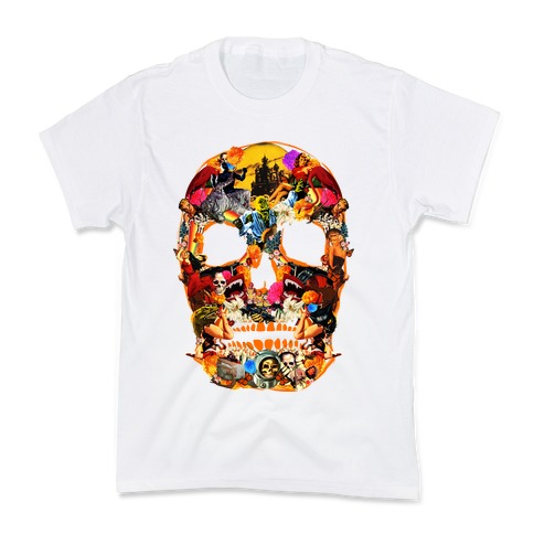 Vintage Skull Kids T-Shirt