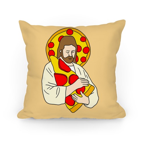 Pizza Jesus Pillow