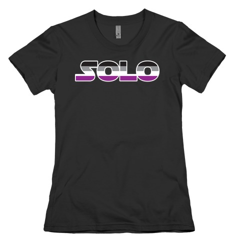 Solo (Asexual) Womens T-Shirt