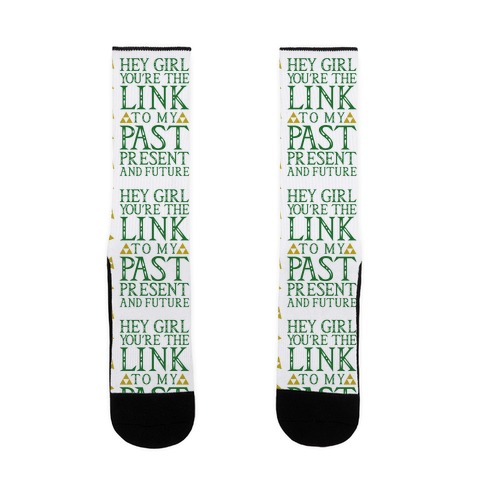 Hey Girl You're the Link to my Past Sock