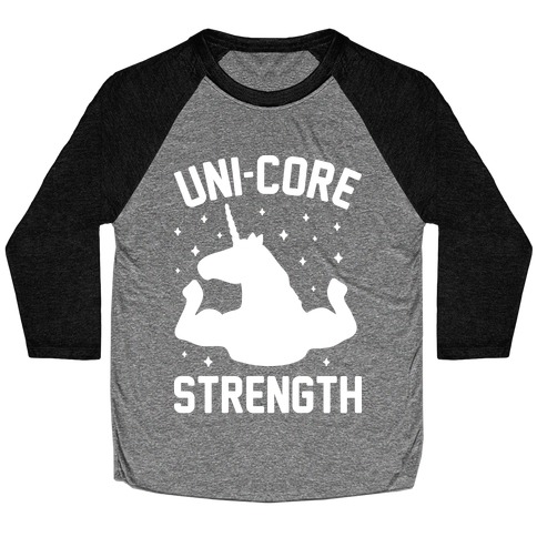 Uni-Core Strength (White) Baseball Tee