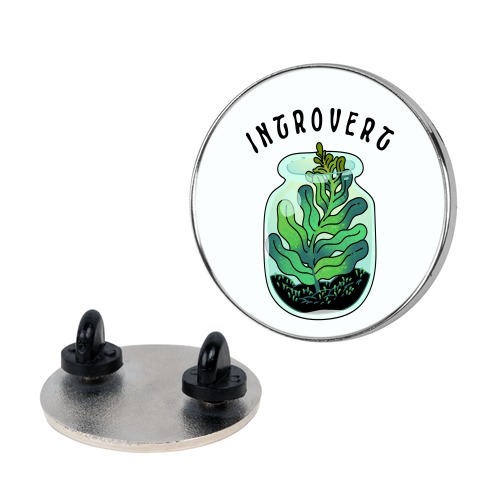 Introvert (Plant in a Terrarium) Pin