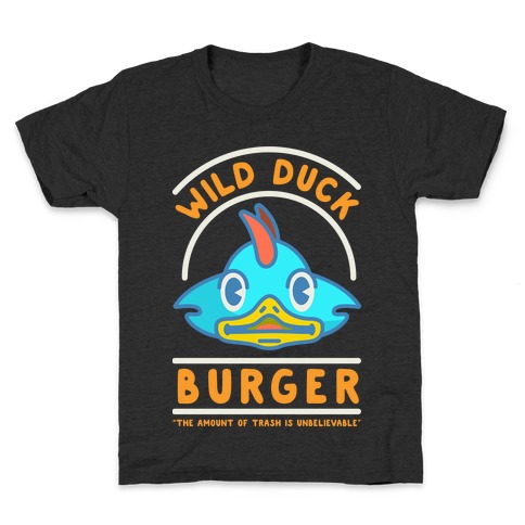 Wild Duck Burger Orange Kids T-Shirt