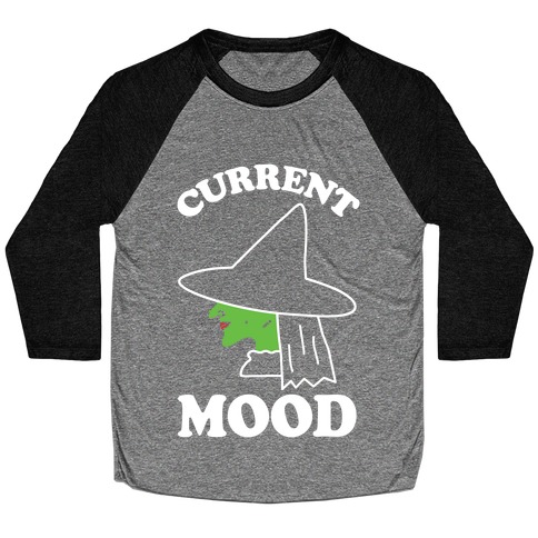 Current Mood Witch Baseball Tee