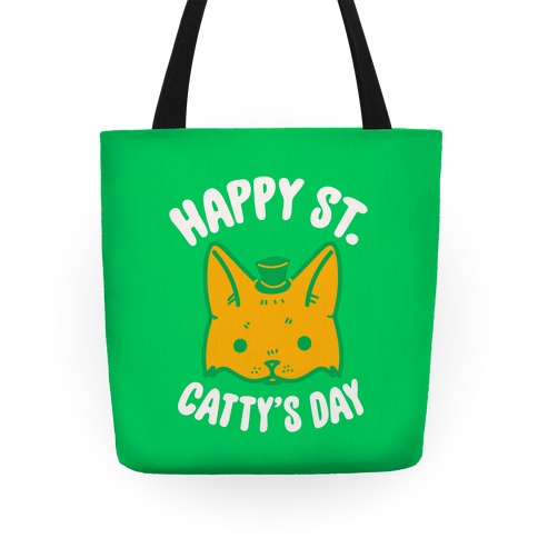 Happy St. Catty's Day Tote