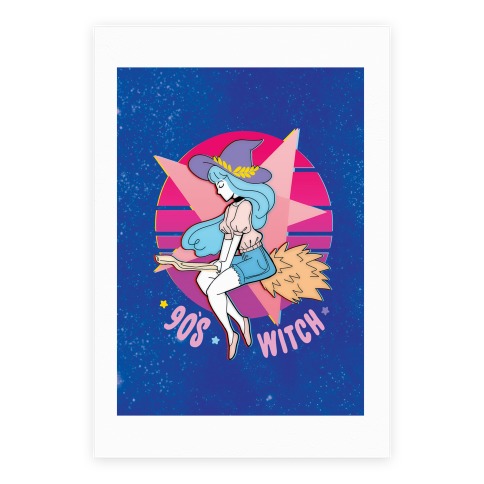 90's Witch Poster