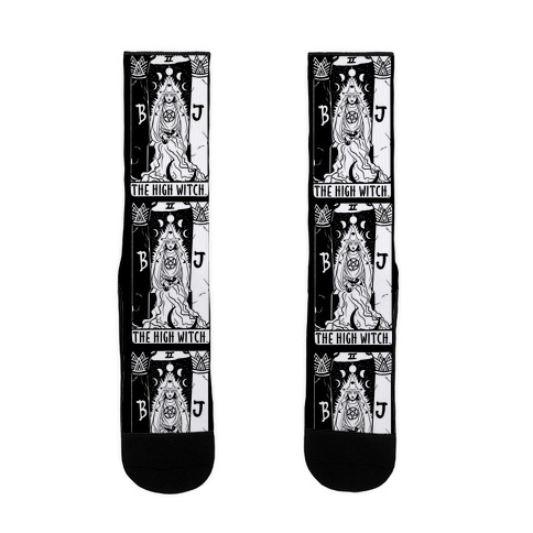 The High Witch Tarot Sock
