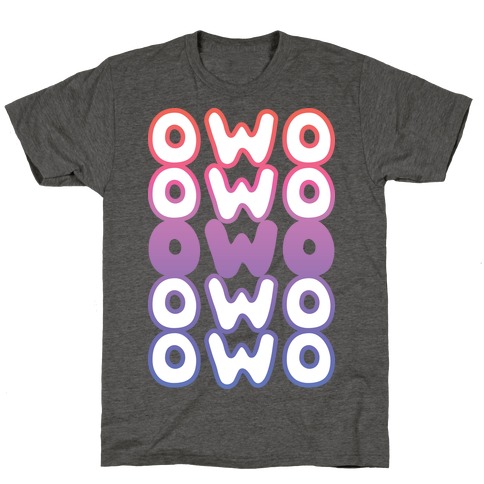 OWO Anime Emoticon Face T-Shirt