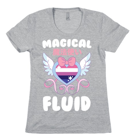 Magical Fluid - Genderfluid Womens T-Shirt