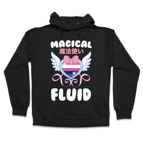 Magical Fluid - Genderfluid Hooded Sweatshirt