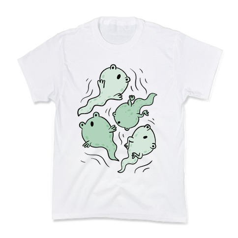 Tadpole Ghost Frogs Kids T-Shirt