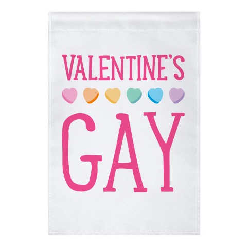 Valentine's Gay Garden Flag