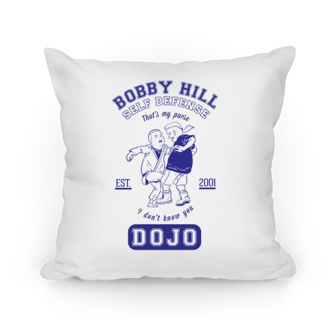 Bobby Hill Self Defense Dojo Pillow