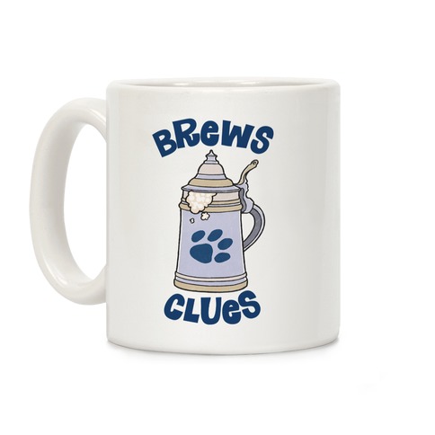 Brews Clues Coffee Mug