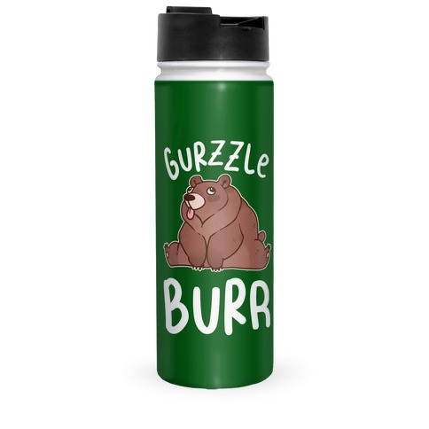 Gurzzle Burr derpy grizzly bear Travel Mug