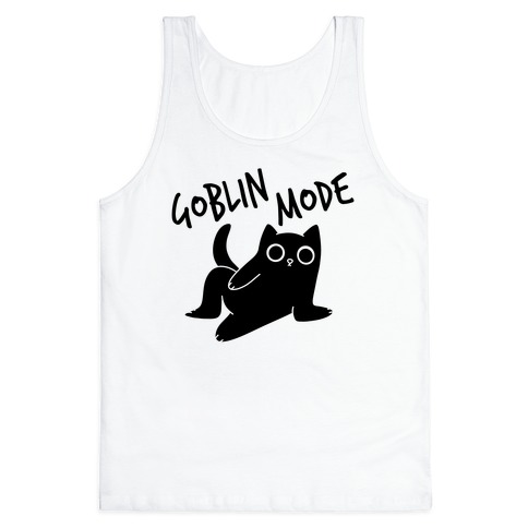 Goblin Mode Cat Tank Top