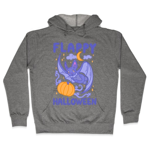 Flappy Halloween Bat Hooded Sweatshirt