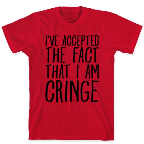 Anime Face Cringe' Men's T-Shirt