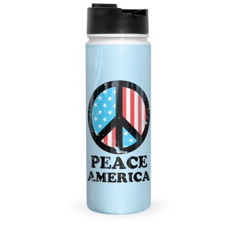Peace America Travel Mug