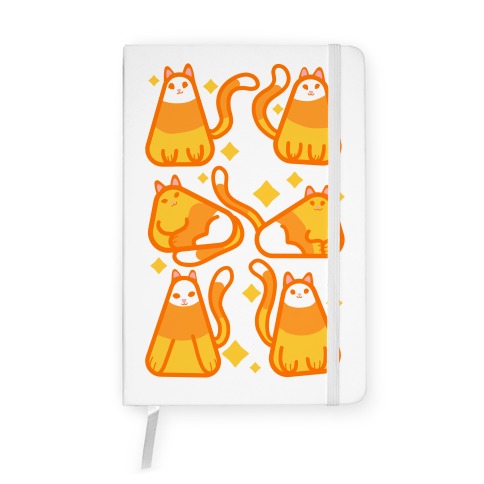 Candy Corn Cats Notebook