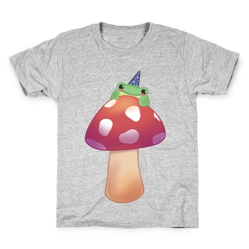 Magic Mushroom Frog Kids T-Shirt