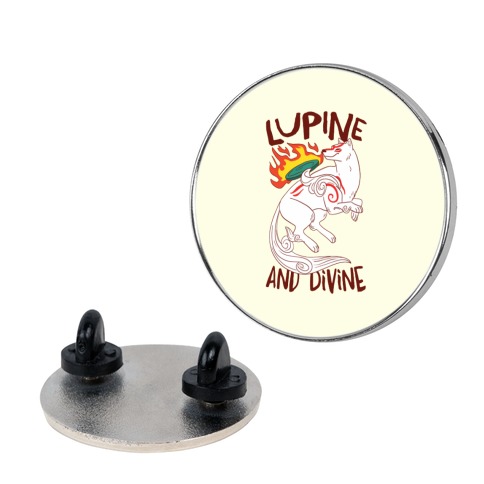 Lupine and Divine  Pin