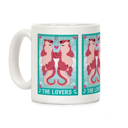 The Lovers: Otters Coffee Mug