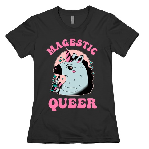 Magestic Queer  Womens T-Shirt