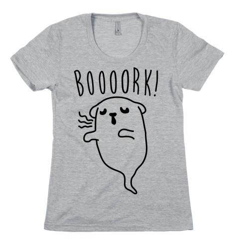 Dog Ghost Womens T-Shirt