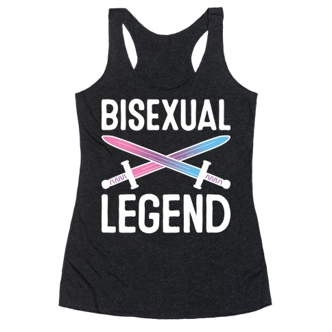 Bisexual Legend Racerback Tank Top