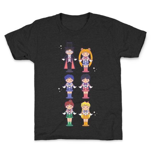 Sailor Moon Inner Senshi Pocket Parody Kids T-Shirt