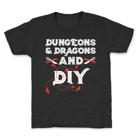 Dungeons & Dragons And DIY Kids T-Shirt