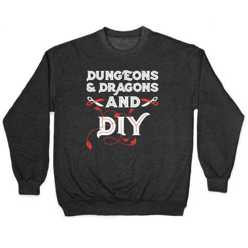 Dungeons & Dragons And DIY Pullover