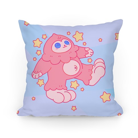 Kawaii Bigfoot Pillow