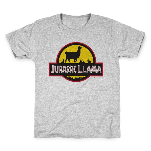 Jurassic Llama Kids T-Shirt