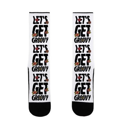 Let's Get Groovy Sock