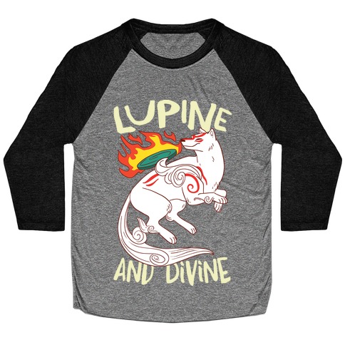 Lupine and Divine Baseball Tee