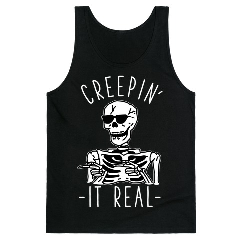 Creepin' It Real Skeleton Tank Top