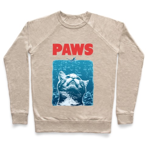 PAWS (Jaws Parody) Pullover