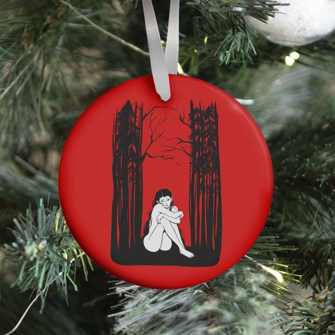 Forest Nymph (red) Ornament