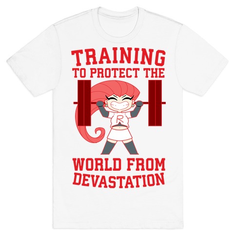 Training To Protect Our World From Devastation T-Shirt