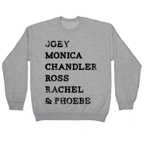 friends tv show pullover