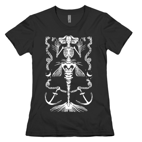 Dead Mermaid Womens T-Shirt
