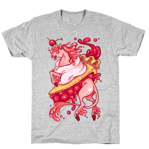 Kawaii Unicorn Pie T-Shirt