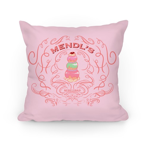 Mendl's Bakery Pillow
