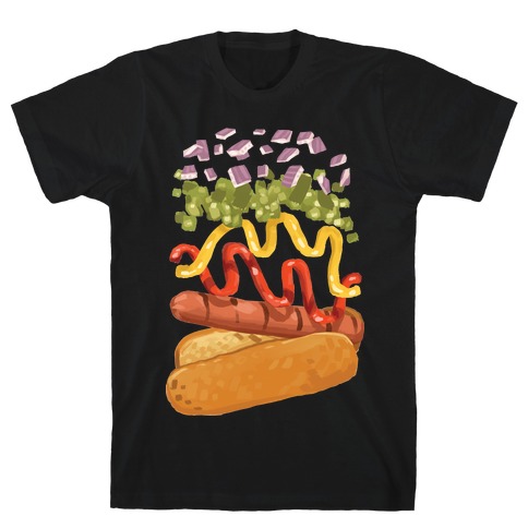 Anatomy Of A Hot Dog T-Shirt