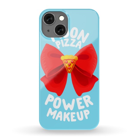 Moon Pizza Power Makeup! Phone Case