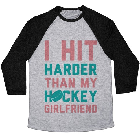 lookhuman hockey harder girlfriend hit than